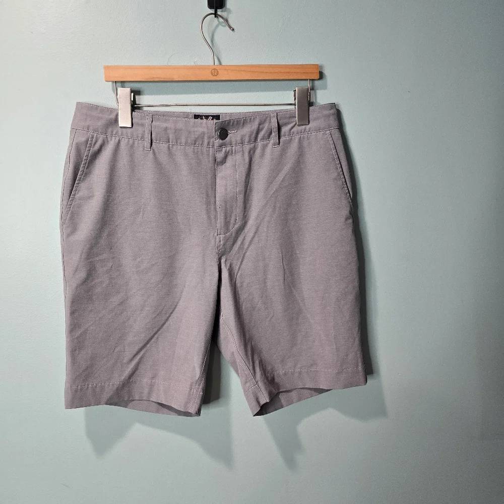 Faherty Brand Gray Men's Casual Shorts Size 33